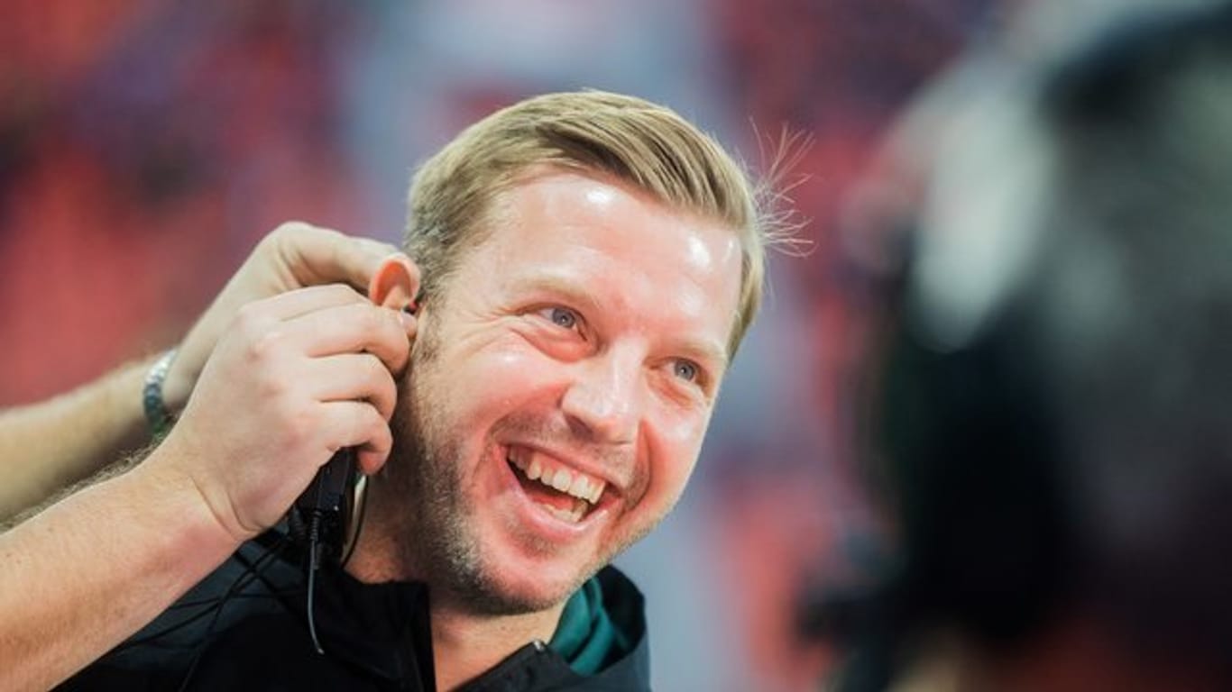 Die Popularität von Trainer Florian Kohfeldt ist bei Werder Bremen ungebrochen.