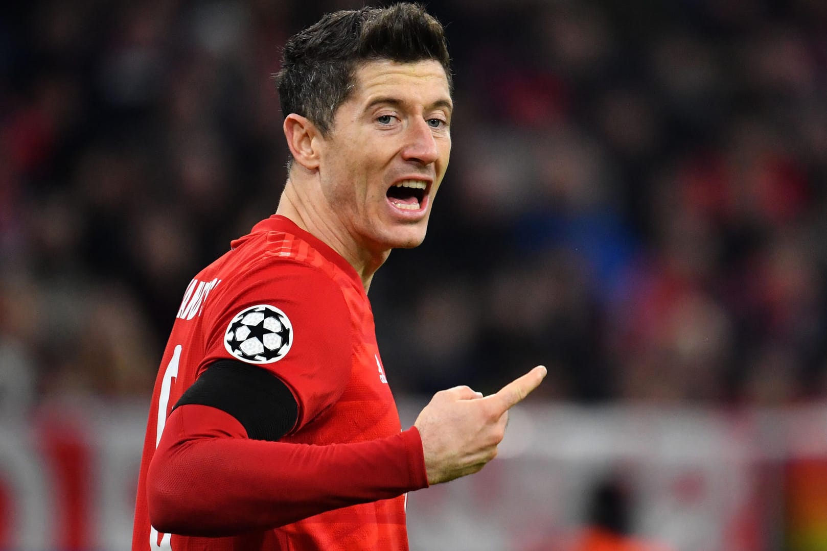 Robert Lewandowski: Der polnische Torjäger ist aktuell die Lebensversicherung der Bayern.