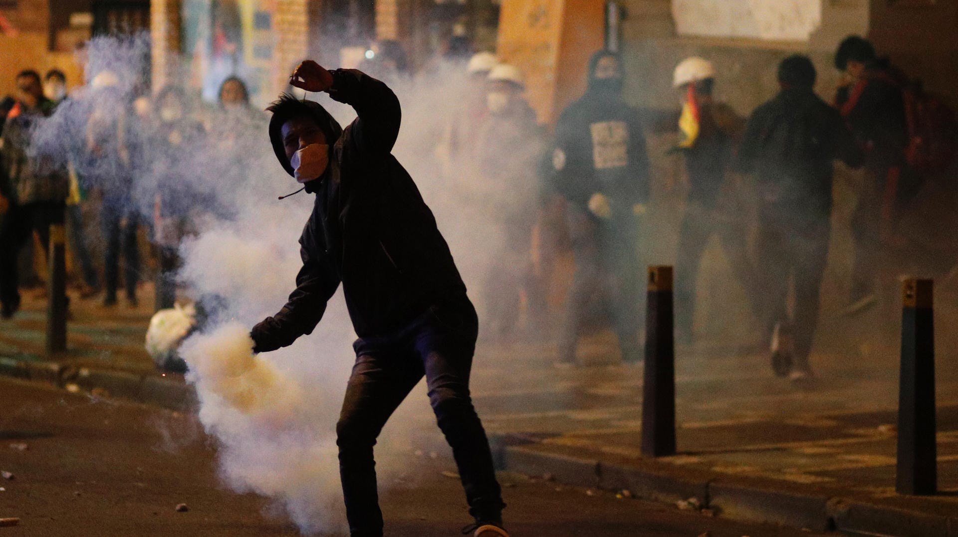 Proteste in Bolivien: Auch die Polizei schließt sich in einigen Städten den Demonstranten an. (Archivbild)