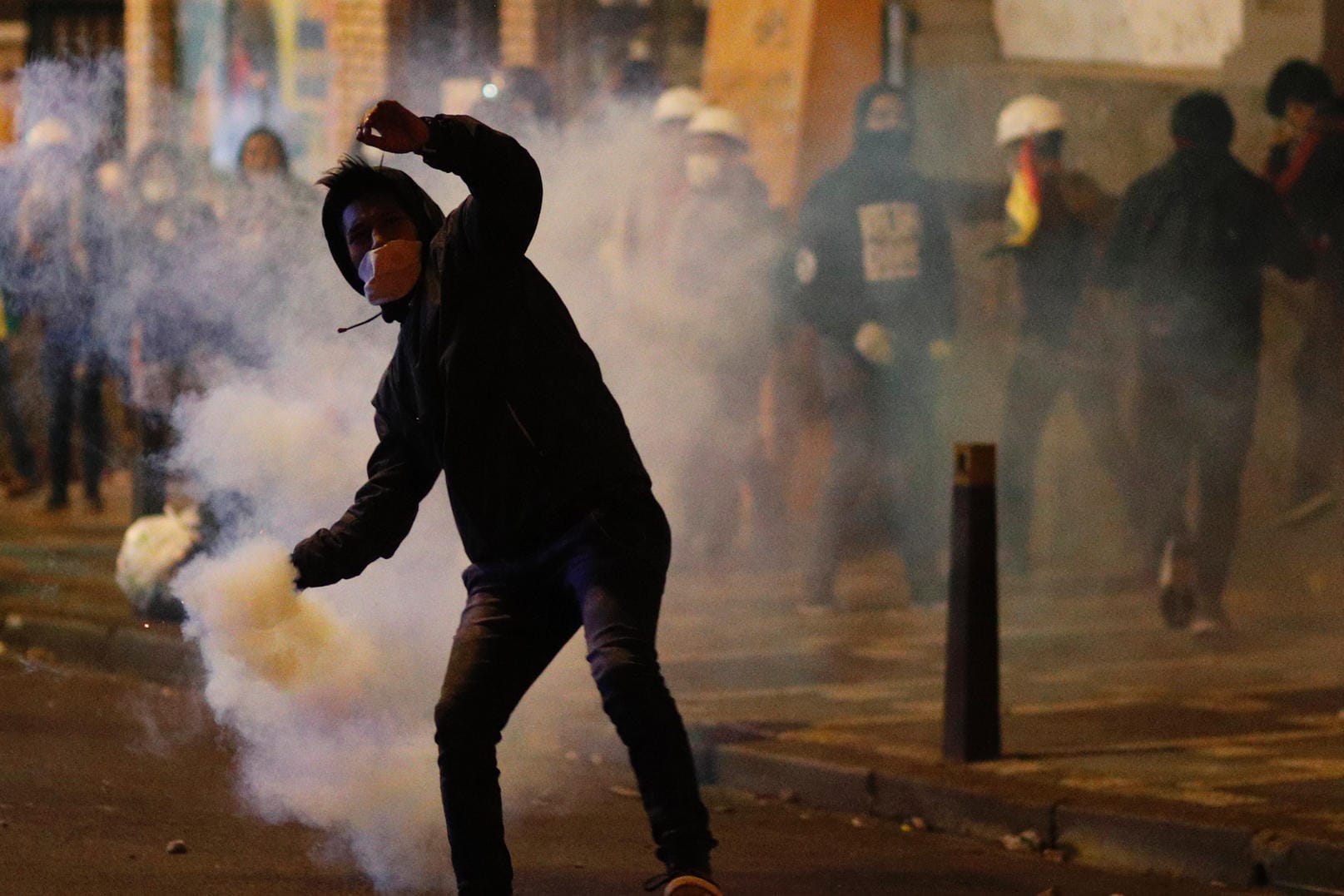 Proteste in Bolivien: Auch die Polizei schließt sich in einigen Städten den Demonstranten an. (Archivbild)