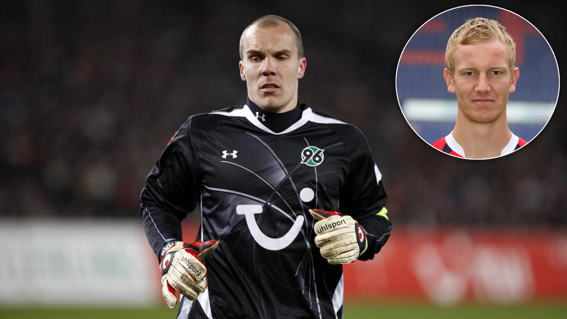 Ehemalige Teamkollegen: Robert Enke und Jan Rosenthal.