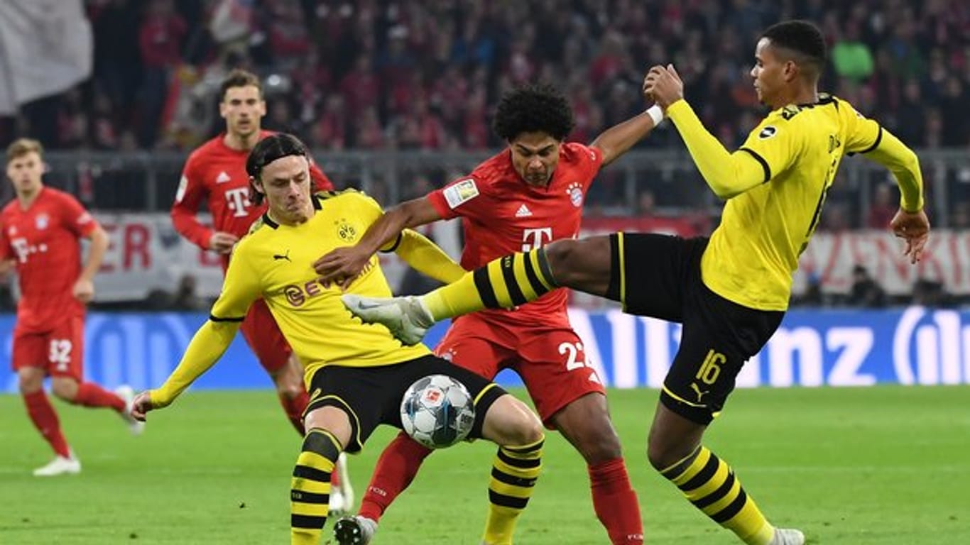 Beim Liga-Knaller Bayern gegen Dortmund kam es beim Sky zu Sendeproblemen.