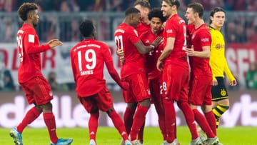 Der FC Bayern wehrt den Angriff von Herausforderer Borussia Dortmund eindrucksvoll ab. Robert Lewandowski schießt sich in neue Sphären. Und Thomas Müller müllert gewaltig. Die Einzelkritik.
