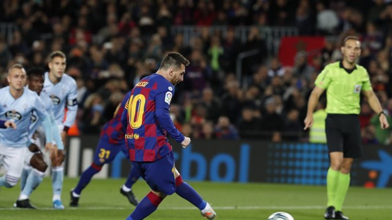 Überragender Barca-Akteur beim Sieg gegen Vigo: Lionel Messi.