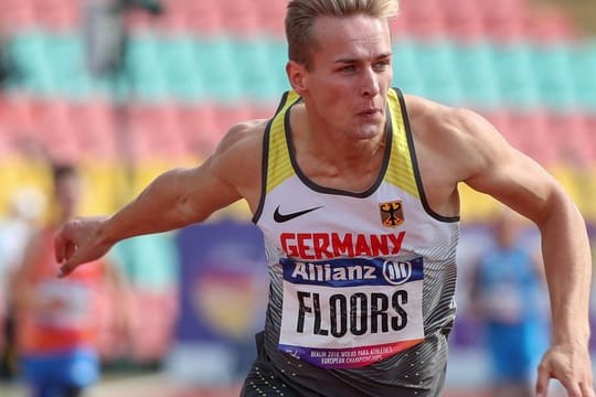 Zum schnellsten Stelzensprinter der Geschichte über 100 Meter aufgestiegen: Johannes Floors.