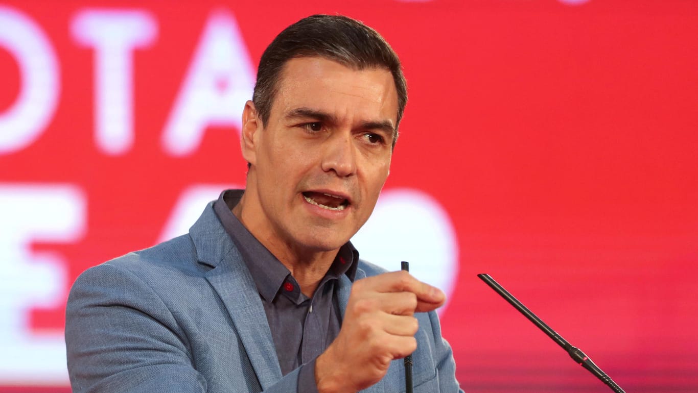 Sozialist Pedro Sánchez: Seit einem Misstrauensvotum Anfang des Jahres geschäftsführender Ministerpräsident Spaniens.