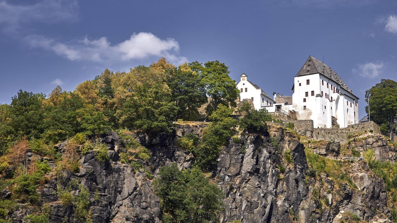 Burg Wolkenstein (Symbolbild): Beim Klettern im Erzgebirge ist eine junge Frau tödlich verunglückt.
