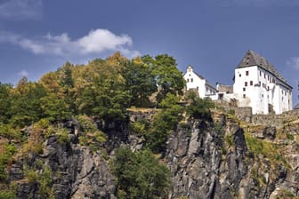 Burg Wolkenstein (Symbolbild): Beim Klettern im Erzgebirge ist eine junge Frau tödlich verunglückt.