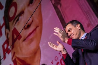 Pedro Sánchez hat mit den Sozialisten zwar die Wahl gewonnen, aber keine Regierungsmehrheit.