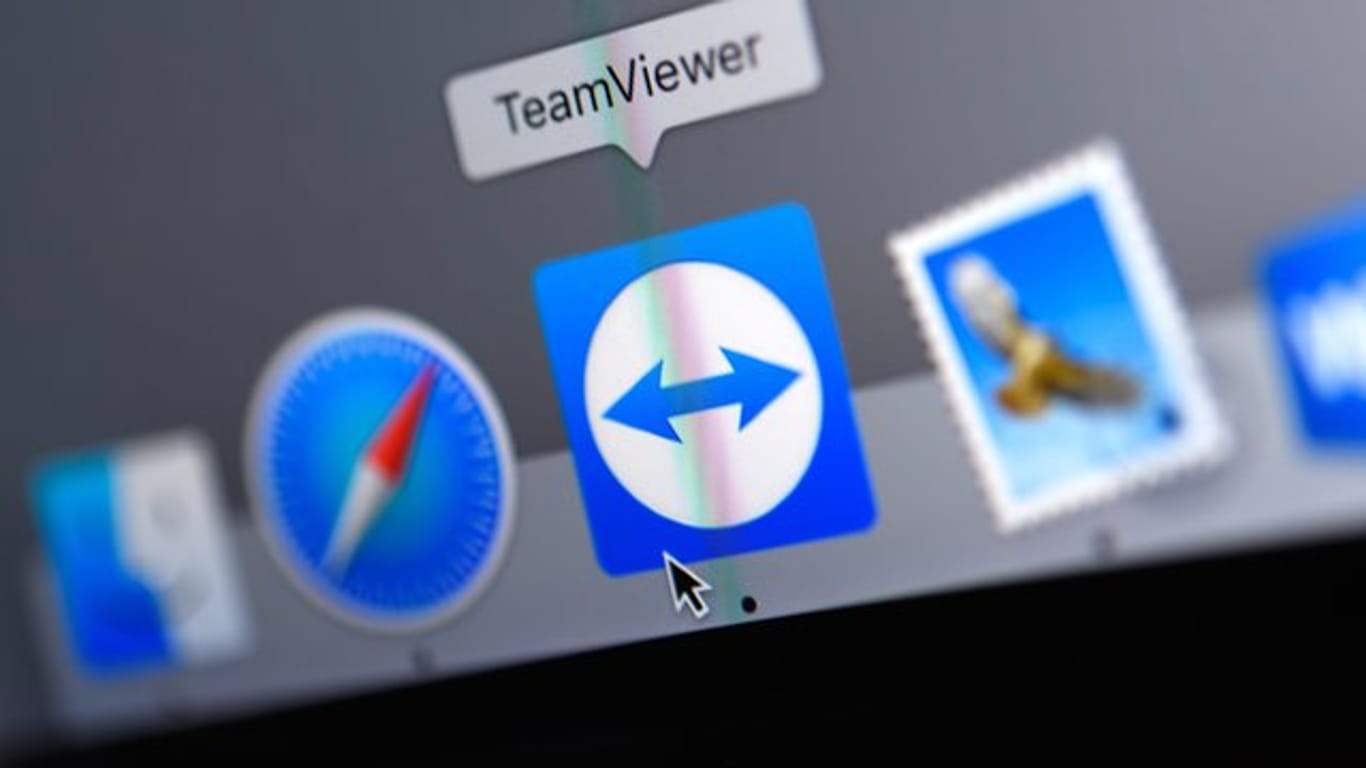 Teamviewer bietet Software etwa für Videokonferenzen an.