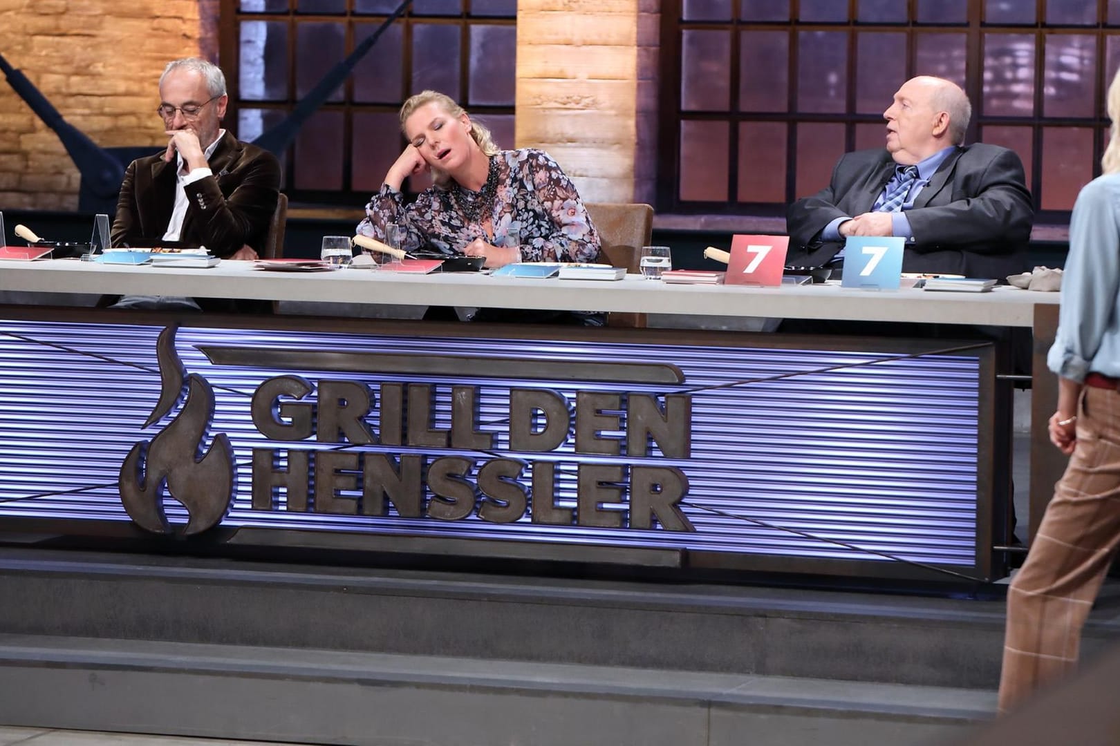 "Grill den Henssler"-Jury: Christian Rach, Mirja Boes und Reiner Calmund.