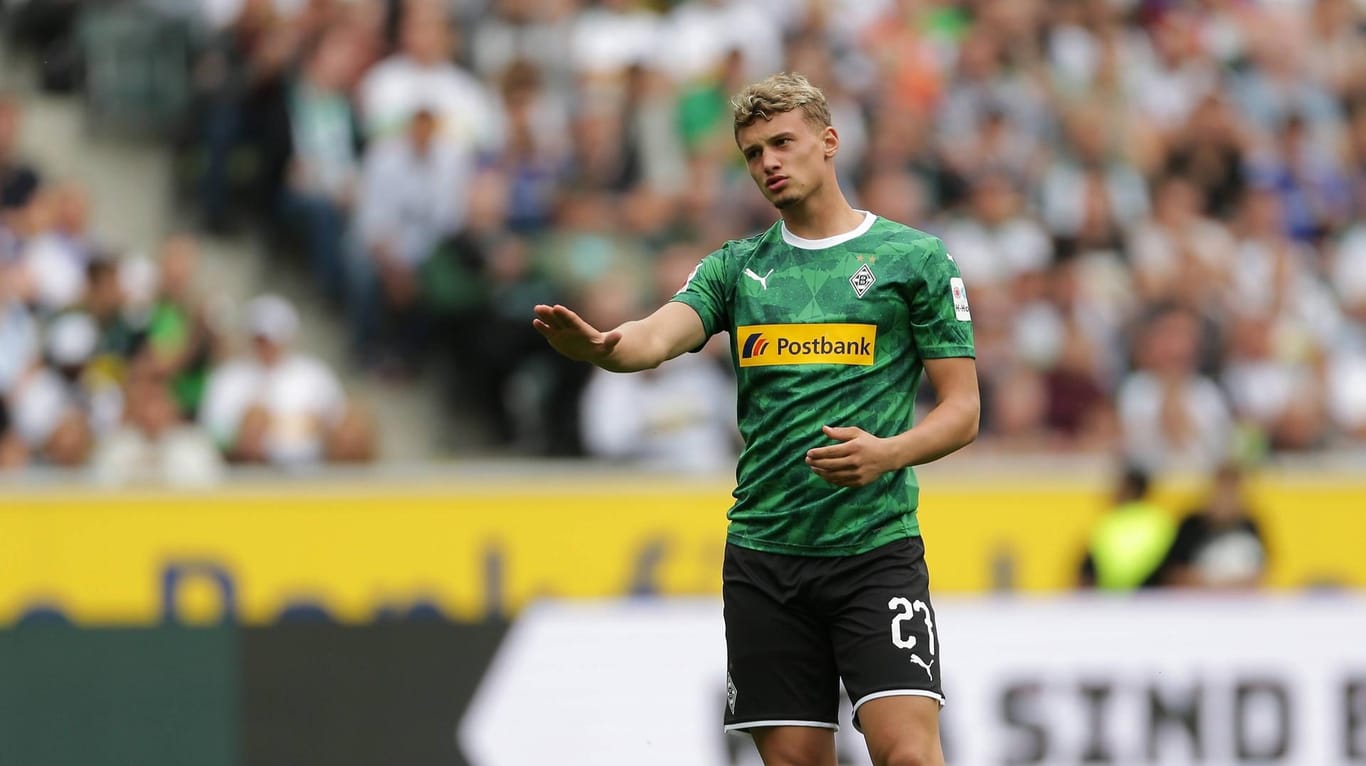 Michael Cuisance im Trikot von Borussia Mönchengladbach: Im Sommer streikte sich der 20-Jährige zu den Bayern.