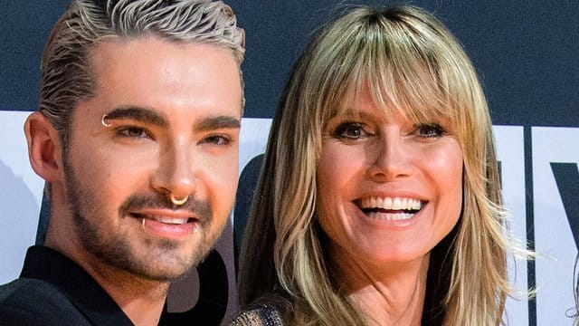 Bill Kaulitz ist ganz auf Heidi Klums Seite.