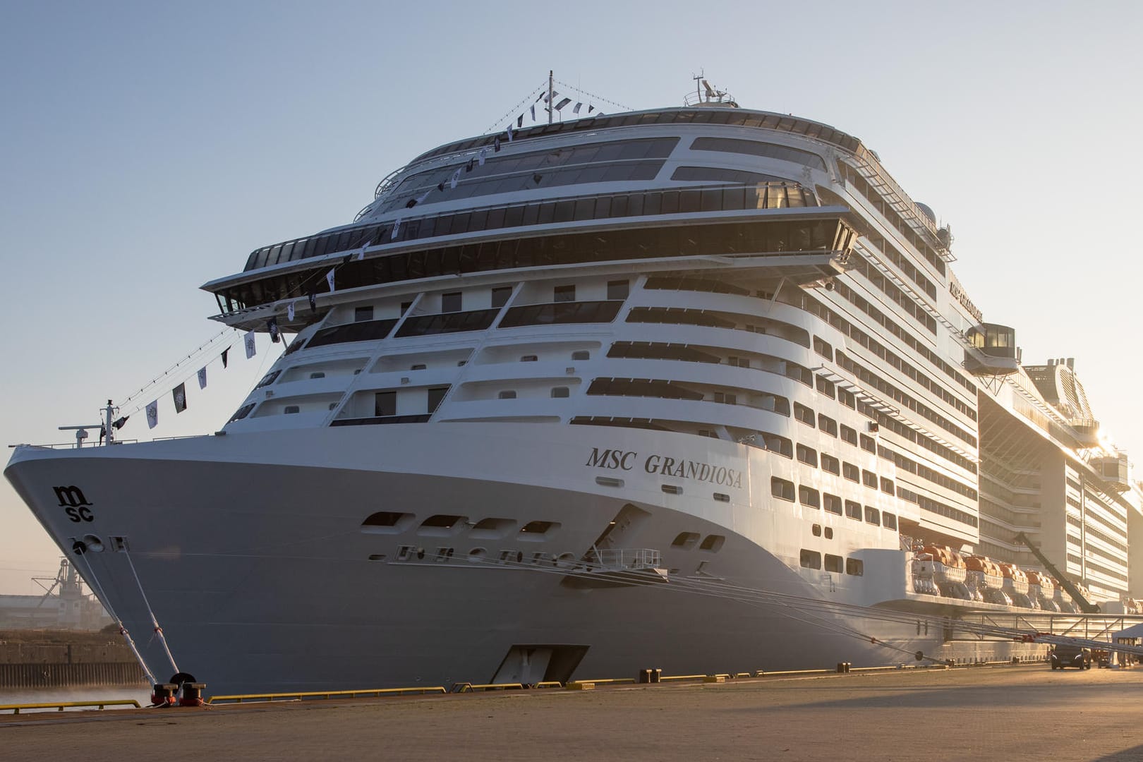 Kreuzfahrtschiff MSC Grandiosa: Auf der MSC Grandiosa muss kein Gast hungern. Denn an Bord befinden sich acht Restaurants.