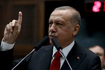 Der türkische Präsident Erdogan: Er will die IS-Anhänger und ihre Familien aus der Türkei ausweisen.