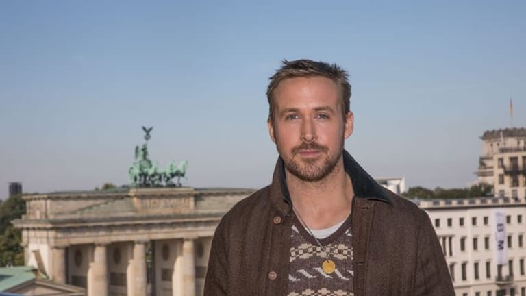 Schauspieler Ryan Gosling 2017 in Berlin.