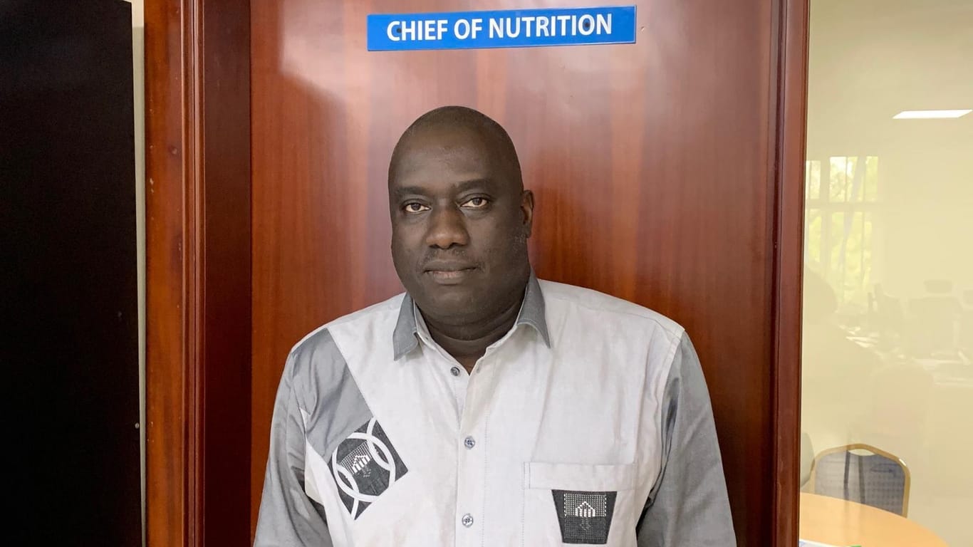 Biram Ndiay leitet das Unicef-Ernährungsprogramm im Südsudan.
