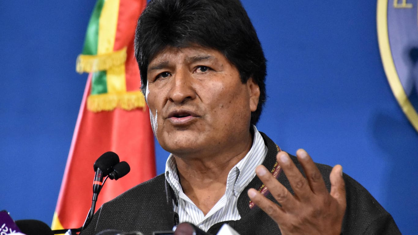 Evo Morales: Boliviens Staatschef ist zurückgetreten.