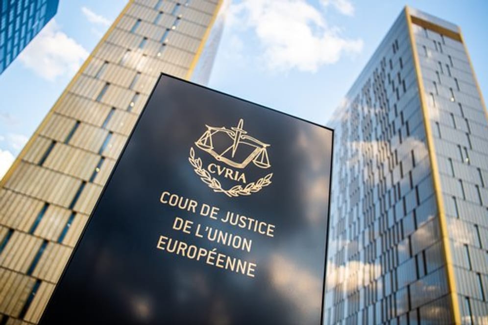 Die Bürotürme des Europäischen Gerichtshofs in Luxemburg.