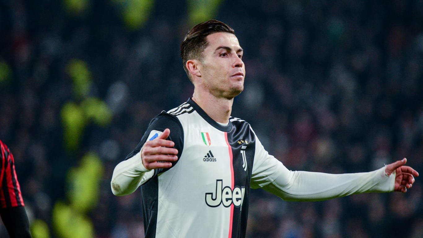 Wurde im Spiel gegen Milan erneut vorzeitig ausgewechselt: Juve-Stürmer Cristiano Ronaldo.