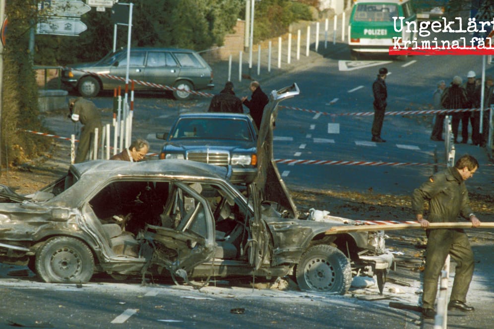 Bad Homburg 1989: Alfred Herrhausen wurde mittels einer Sprengfalle ermordet.