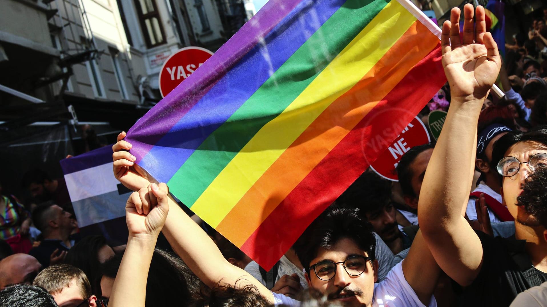 Gay Pride in Istanbul: An der Universität in Ankara wurde die Versammlung verboten. (Archivbild) Gay Pride in Istanbul: An der Universität in Ankara wurde die Versammlung verboten. (Archivbild)