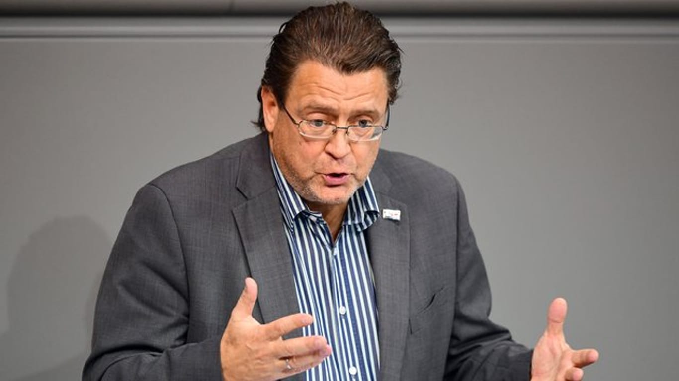 Stephan Brandner während einer Sitzung des Bundestags.