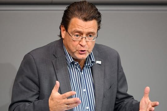 Stephan Brandner während einer Sitzung des Bundestags.