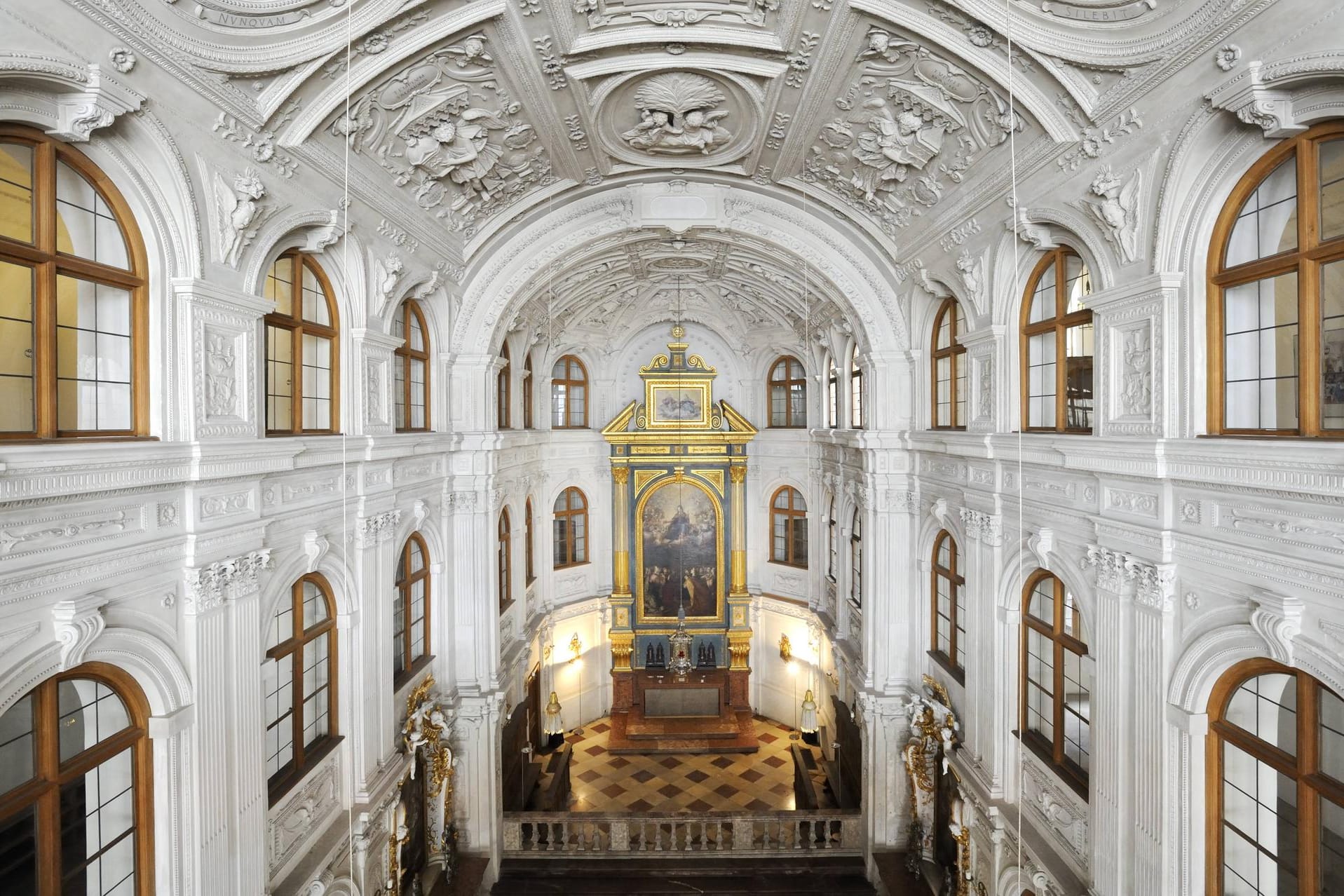 Die Hofkapelle der Münchener Residenz: Hier finden regelmäßig Veranstaltungen und Konzerte statt.