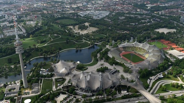 Der Olympiapark in München.