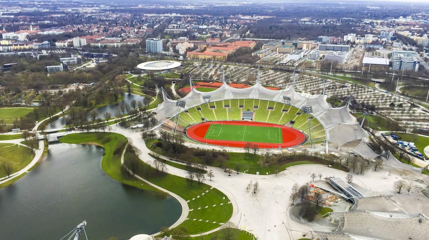 Der Olympiapark in München.