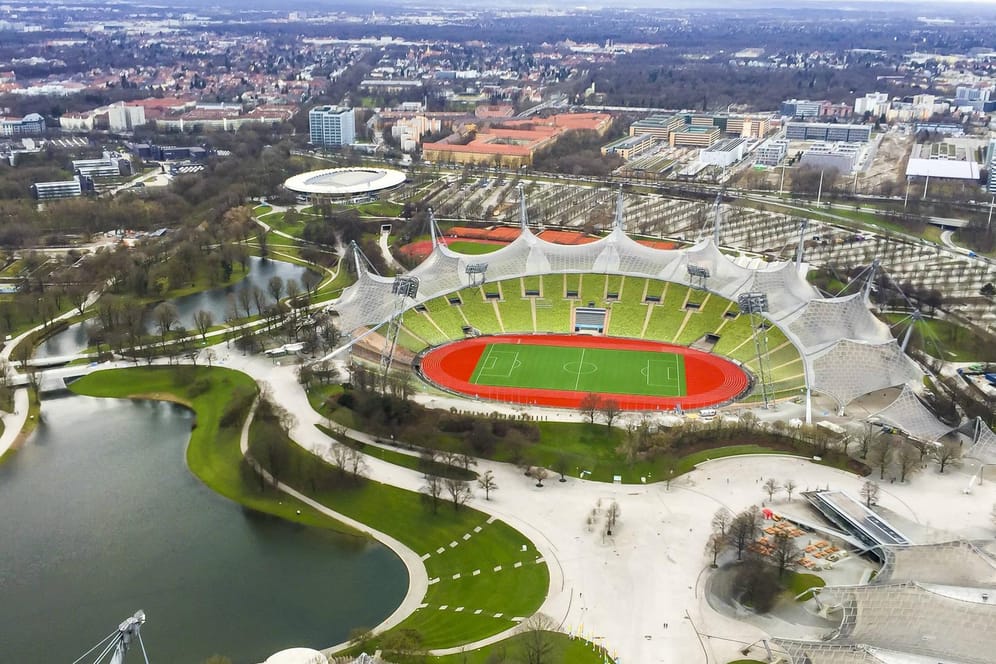 Der Olympiapark in München.
