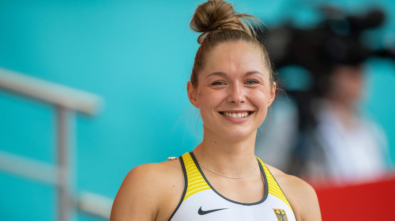 Gina Lückenkemper: Die Sprinterin verlässt Deutschland für bessere Trainingsverhältnisse.