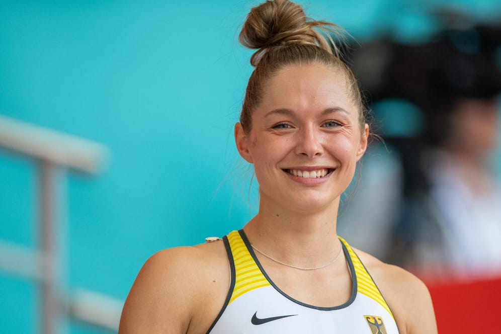 Gina Lückenkemper: Die Sprinterin verlässt Deutschland für bessere Trainingsverhältnisse.