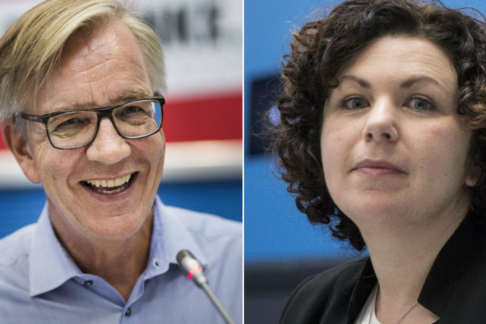 Dietmar Bartsch und Amira Mohamed Ali: Die beiden sind das neue Führungsduo der Linksfraktion im Bundestag.