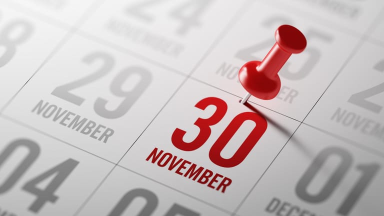 Stichtag 30. November: An diesem Tag endet bei vielen Banken die Frist für das Einreichen von Kreditanträgen, damit das Geld noch im selben Jahr fließt.