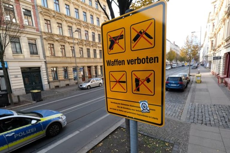 Waffenverbotszone in Leipzig
