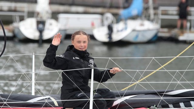 Will auf einem Katamaran von der Ostküste der USA zur UN-Klimakonferenz in Madrid segeln: Klimaaktivistin Greta Thunberg. Will auf einem Katamaran von der Ostküste der USA zur UN-Klimakonferenz in Madrid segeln: Klimaaktivistin Greta Thunberg.