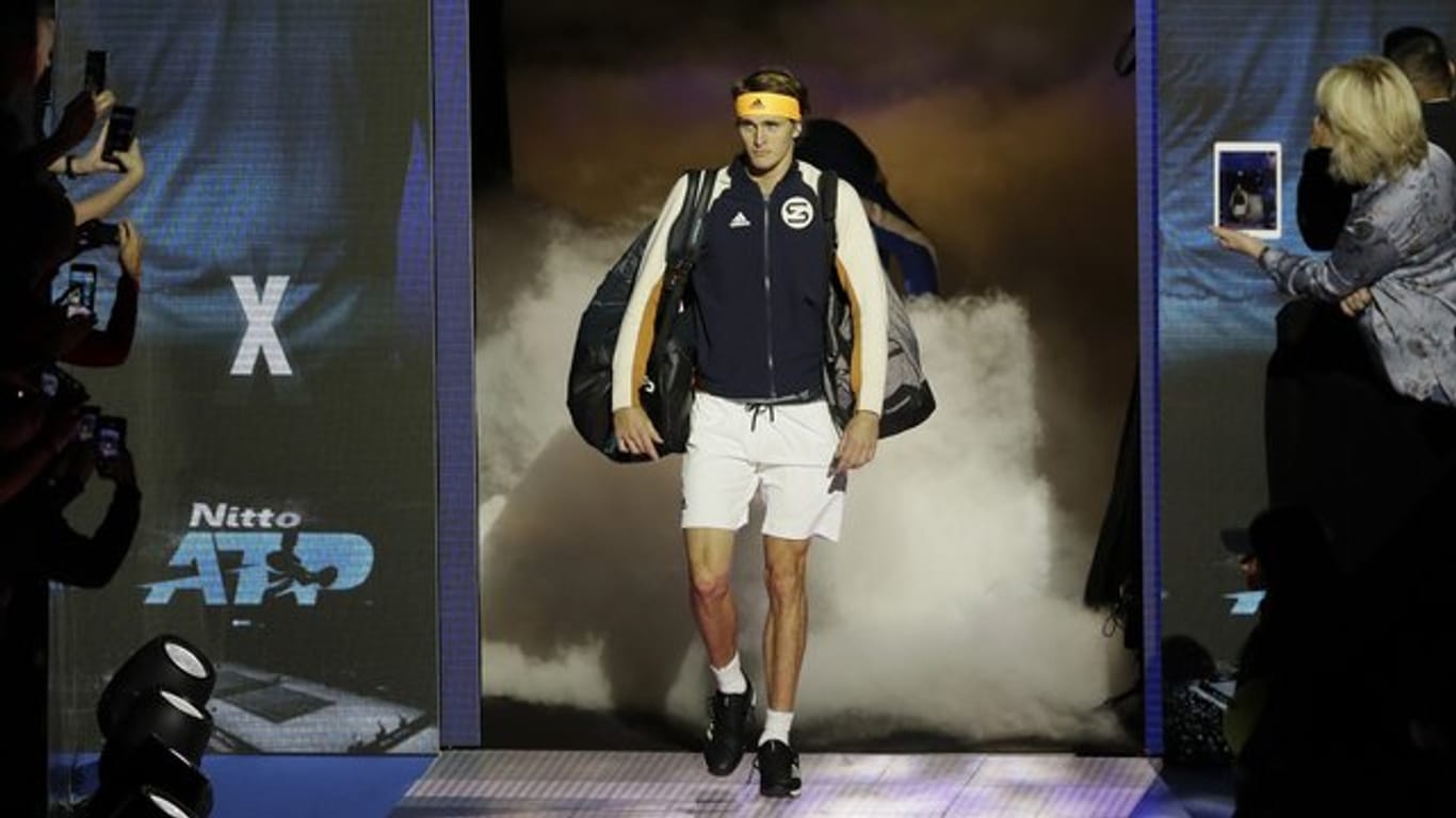 Spielt derzeit bei den ATP Finals in London: Alexander Zverev.