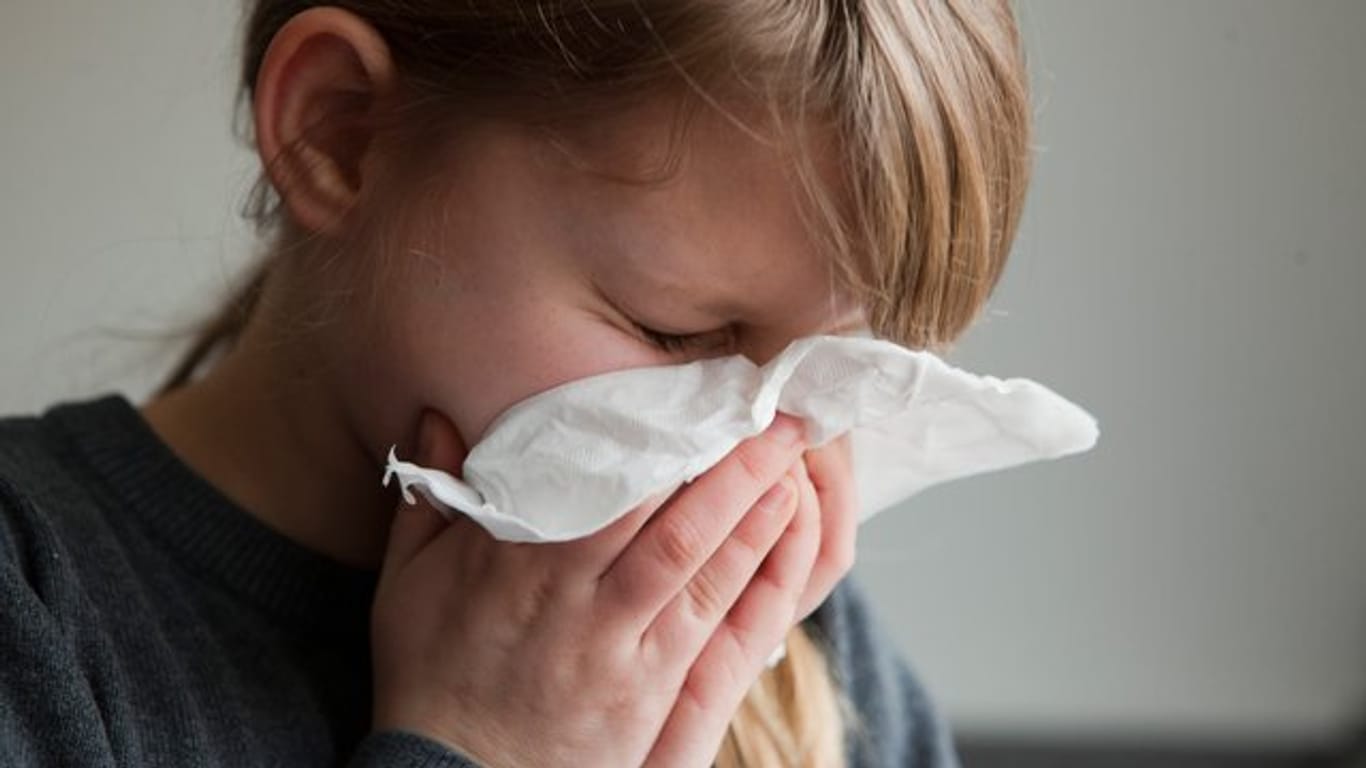 Ständiges Geschniefe: Für Kinder mit Asthma ist die kalte Jahreszeit besonders belastend.
