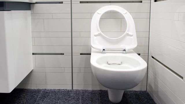 Kein Mülleimer: Speisereste, Fett und Wattepads gehören nicht in die Toilette.