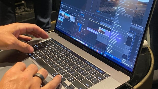 Das neue MacBook Pro: Apple hat unter anderem die Tastatur ersetzt.