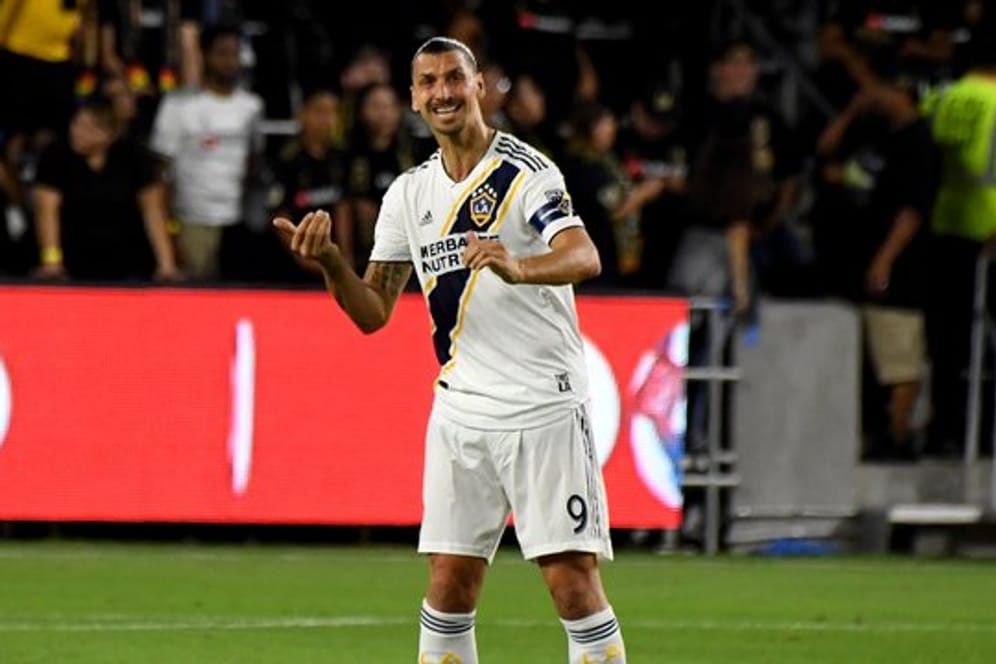 Zlatan Ibrahimovic wird Los Angeles Galaxy verlassen.