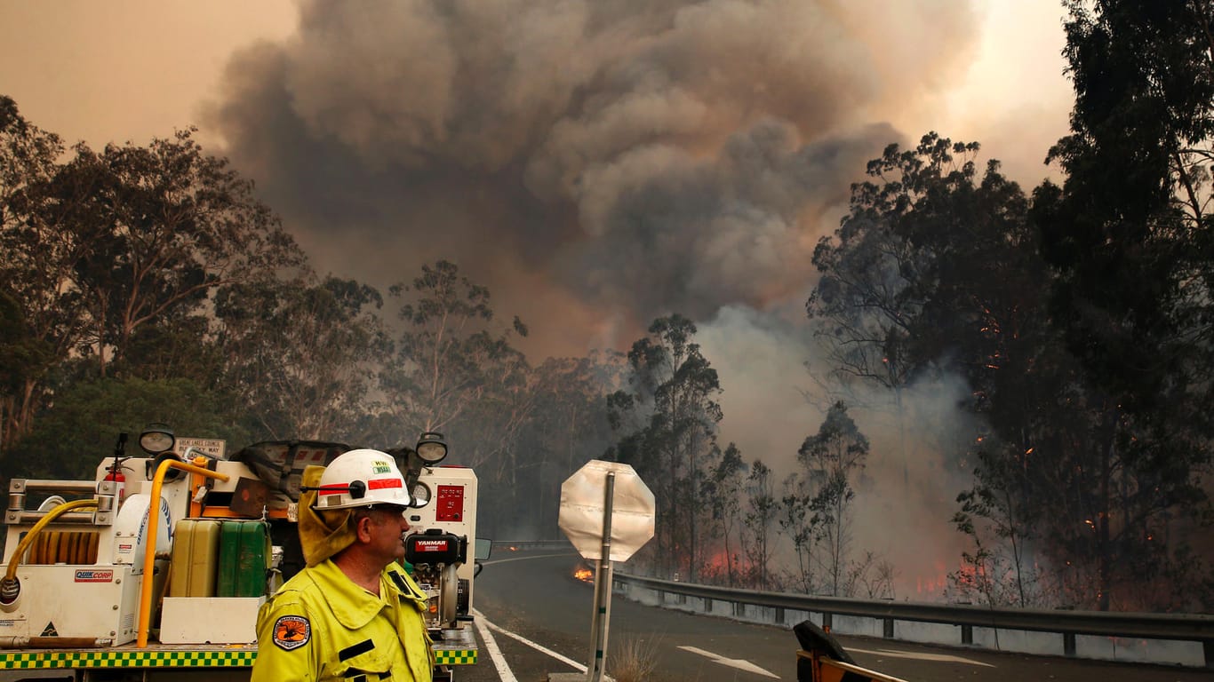 Buschfeuer in Australien: Buschbrände halten Australiens Bundesstaaten New South Wales und Queensland seit Oktober in Atem.