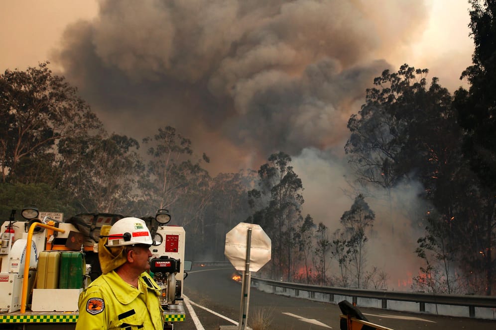 Buschfeuer in Australien: Buschbrände halten Australiens Bundesstaaten New South Wales und Queensland seit Oktober in Atem.