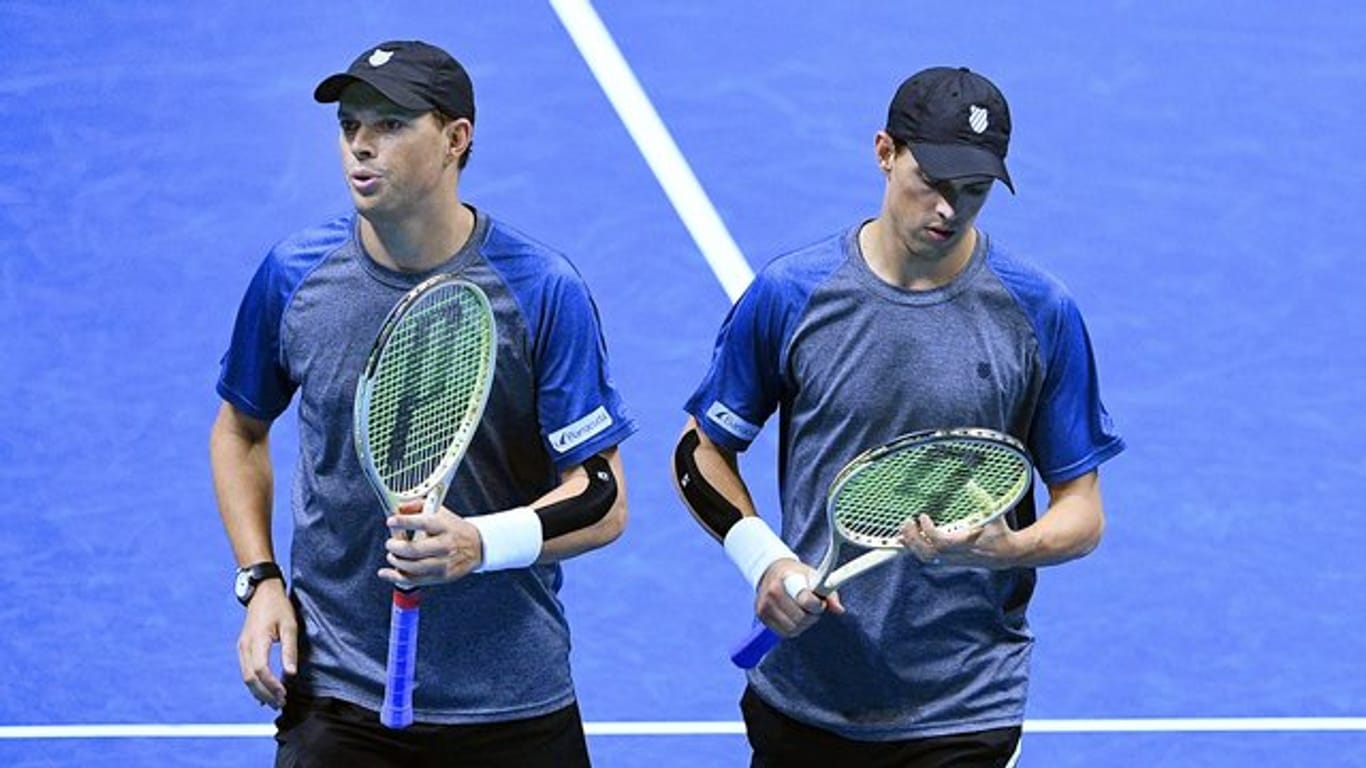 Bob (l) und Mike Bryan haben 118 Doppel-Titel gewonnen, darunter alle vier Grand Slams.