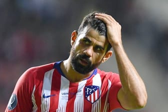 Hat sich einen Bandscheibenvorfall zugezogen: Diego Costa von Atlético Madrid.