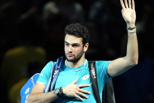 Hat sein drittes Gruppenspiel gegen Dominic Thiem gewonnen: Matteo Berrettini.