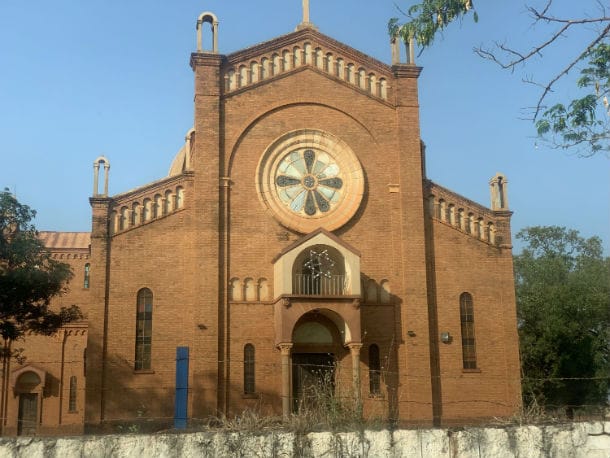 In die Episkopalkirche in Wau flüchteten sich während des Krieges viele Menschen.
