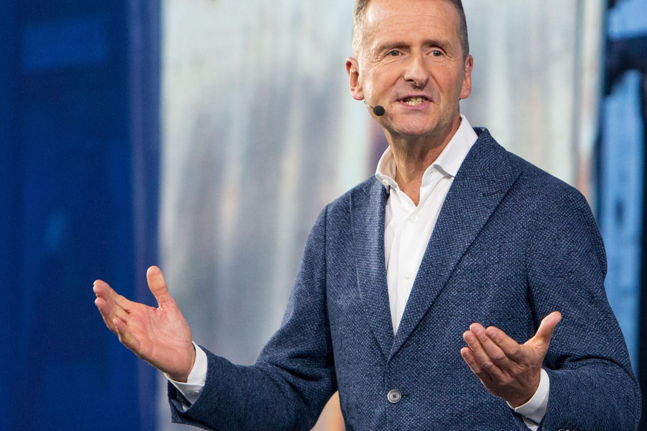 VW-Chef Herbert Diess: Tesla als Vorbild bei der konsequenten Umsetzung der Elektromobilität.
